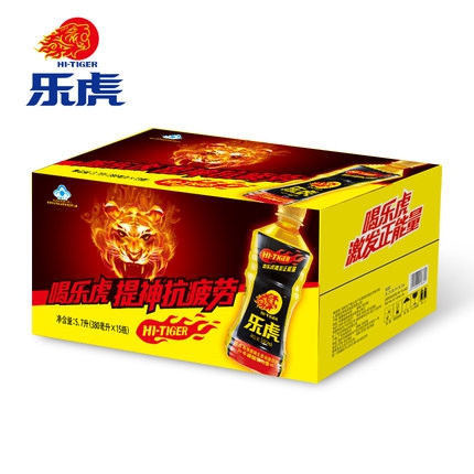 乐虎 氨基酸维生素功能饮料 380ml*15瓶 整箱装