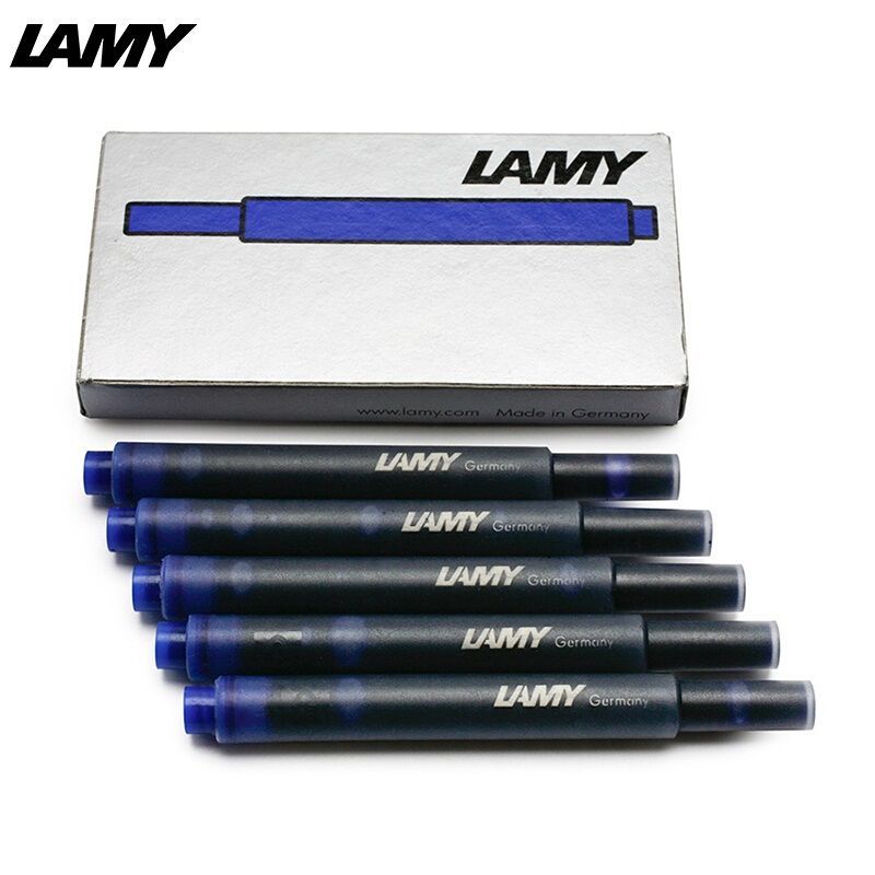 凌美（LAMY）T10 墨水笔一次性水芯 蓝色  5支/盒