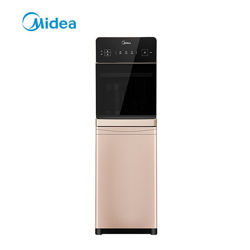 美的(Midea)YD1519S-X 冷热型 饮水机家用办公立式高端智能下置式柜式饮水器