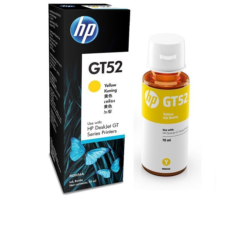 惠普(HP) GT52 (黄色)M0H56AA原装墨水瓶70ml