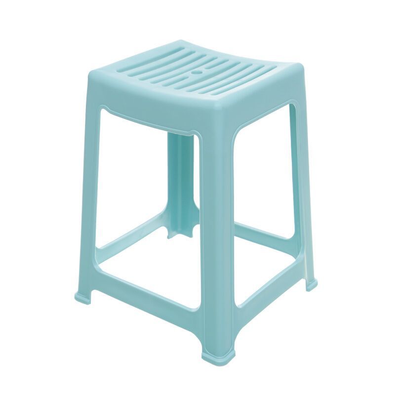 禧天龙 （Citylong）D-2022 环保塑料凳子 高46.5cm 北欧蓝色