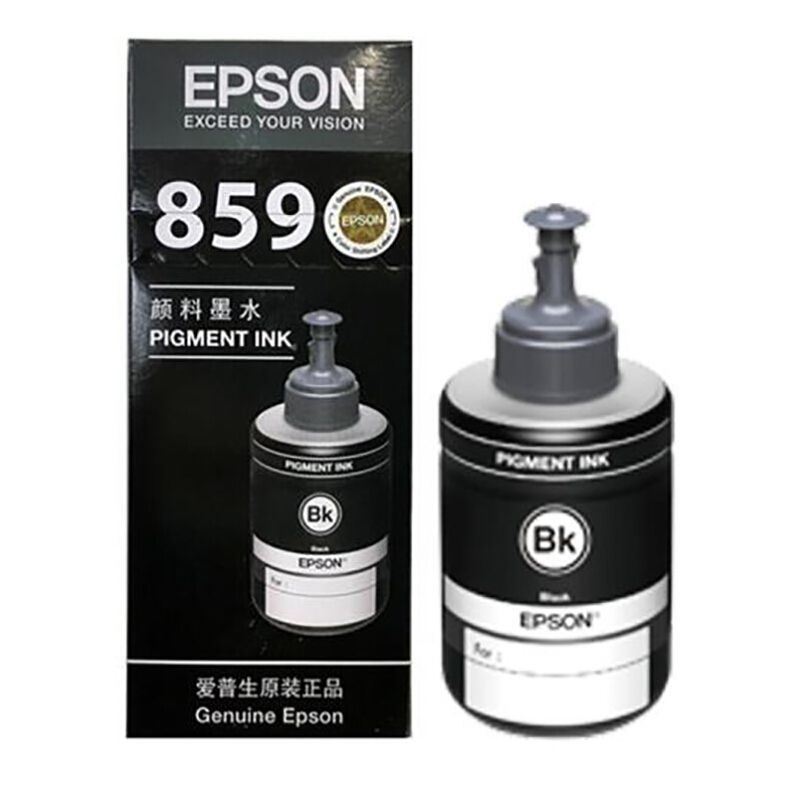 爱普生（EPSON）T8591 黑色墨水 (适用M105/M205/L605/L655/L1455机型) 约6000页