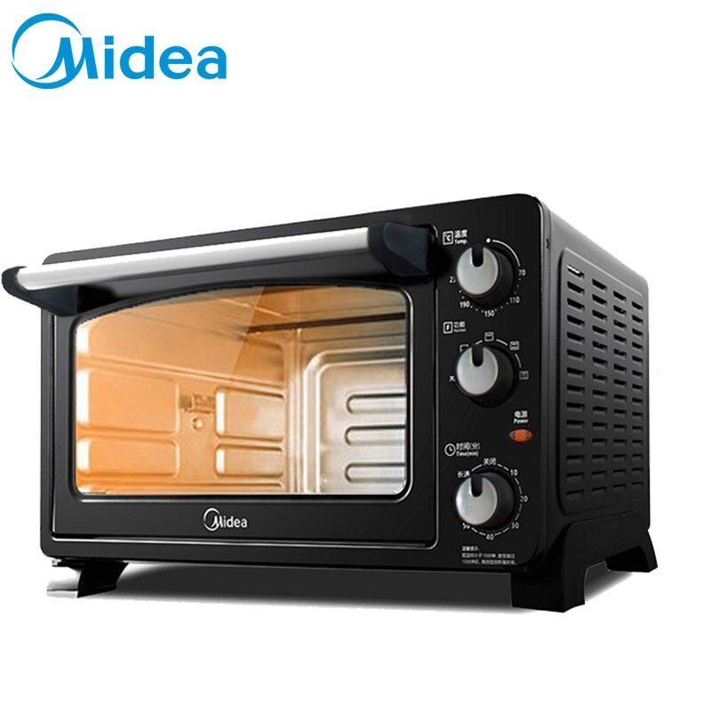 美的（Midea）T3-252C 电烤箱家用多功能大容量烤箱 25L