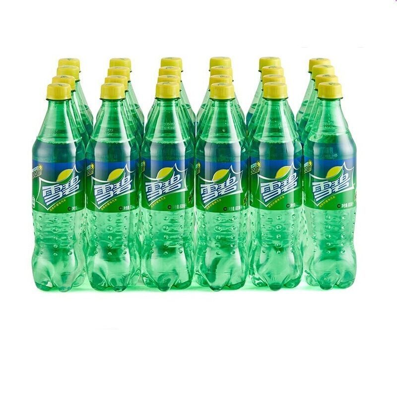雪碧(Sprite) 柠檬味 碳酸汽水饮料 500ml*24瓶  整箱装