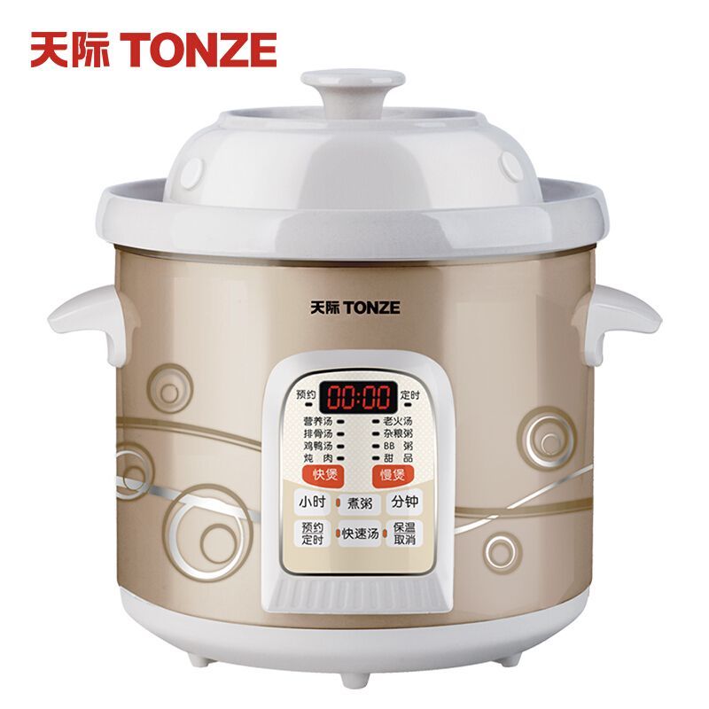 天际(TONZE) 电炖锅快慢炖 煮粥煲汤DGD50-50CWD 5.0L