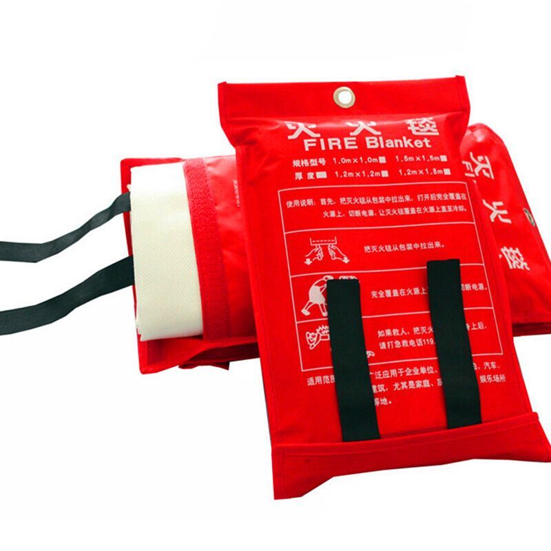灭火毯玻璃纤维  灭火器搭配用  1.0*1.2m
