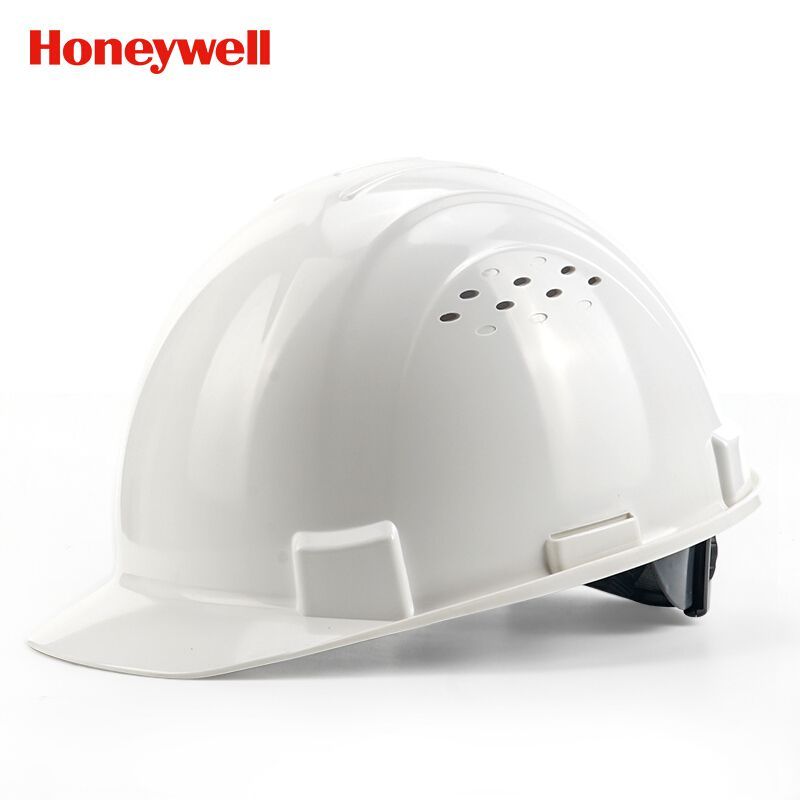 霍尼韦尔（Honeywell）H99 白色 ABS安全帽带透气通风孔 四点式下颏带头盔