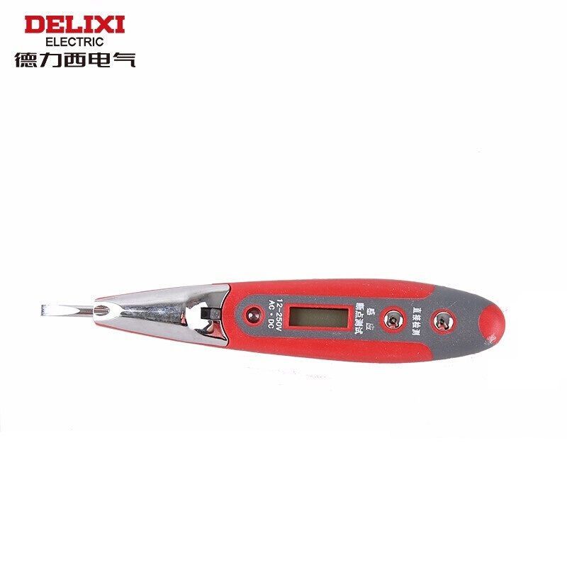 德力西(DELIXI) DHCHT8005S 带照明数显测电笔耐压 12-250V 240个/箱