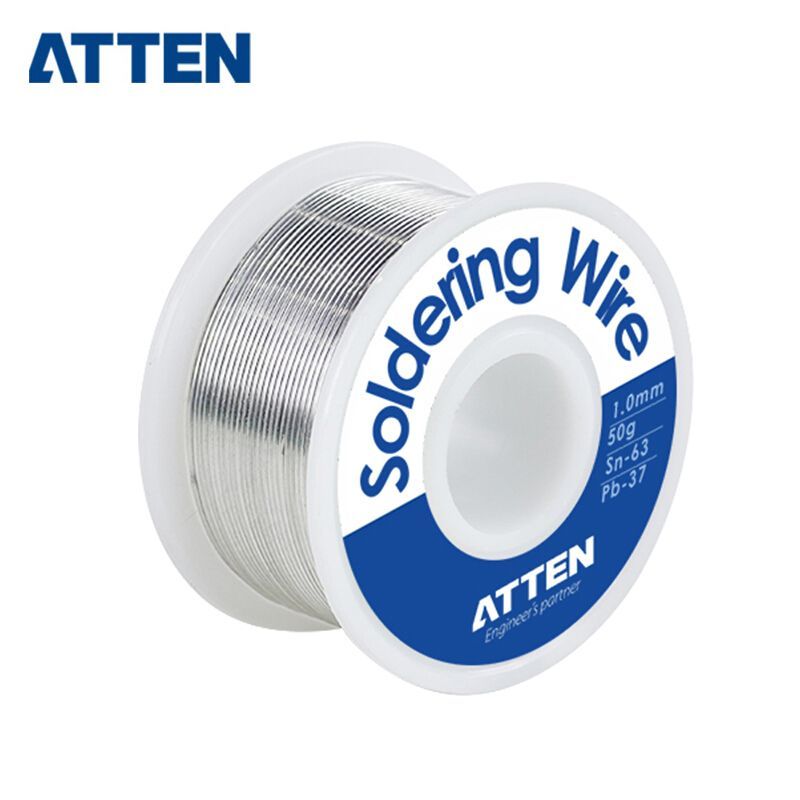 安泰信(ATTEN) TS-63A050 焊锡丝 50g/1.0mm有铅63%带松香 1卷装