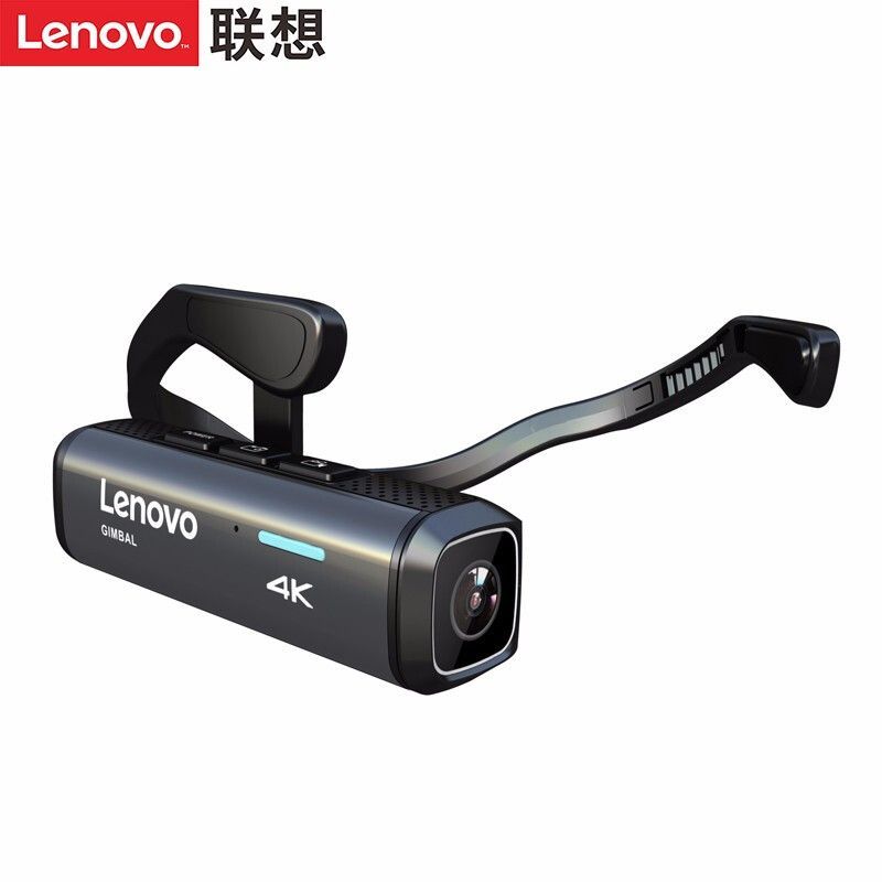 联想(Lenovo) LX918 头戴式智能摄像机 无卡 防抖运动户外相机4K高清摄像录像自动小视频拍摄相机