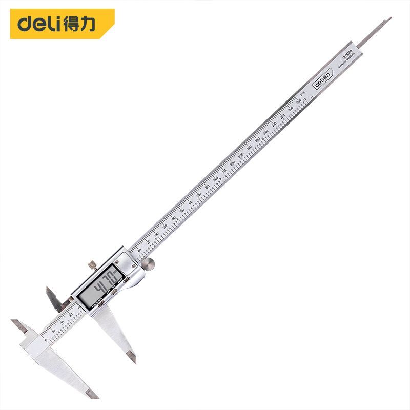 得力(deli)工具 DL91300 数显游标卡尺 0~300mm