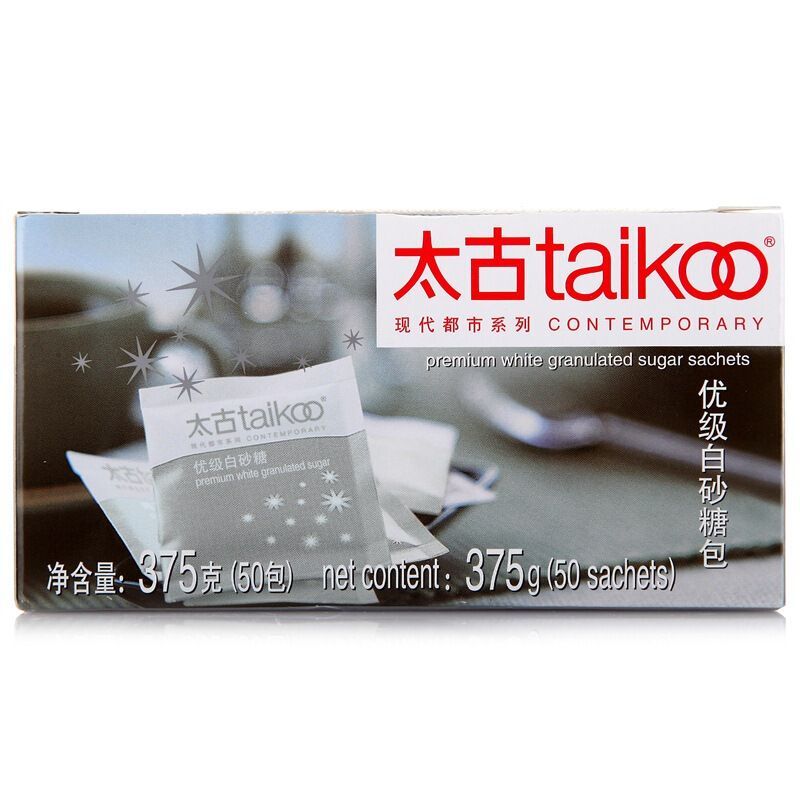 太古（taikoo）食糖 咖啡糖 375g/盒 优级白砂糖包（50包*7.5克）