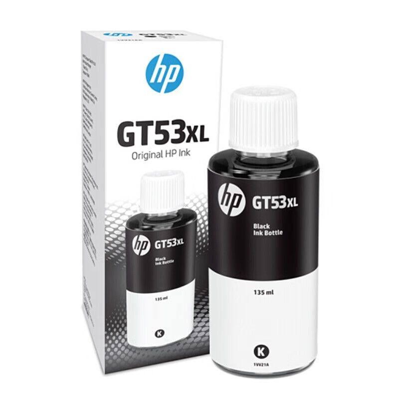 惠普（HP）GT53XL（1VV21AA）黑色原装墨水瓶135ml