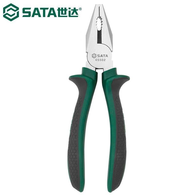 世达（SATA）钢丝钳 7寸；05502（电商款）